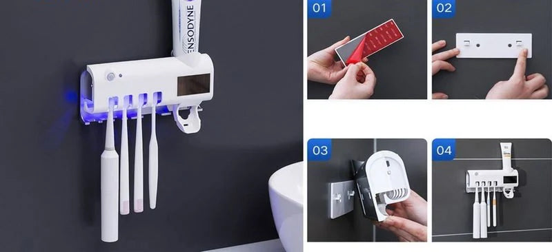 BioGuard Stand™ (ESTERILIZADOR DE CEPILLOS DE DIENTES)